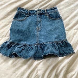 J.Galt Denim Skirt S